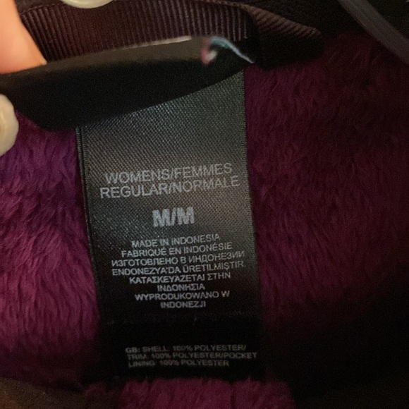 The North Face velvet zip up - Picture 3 of 3